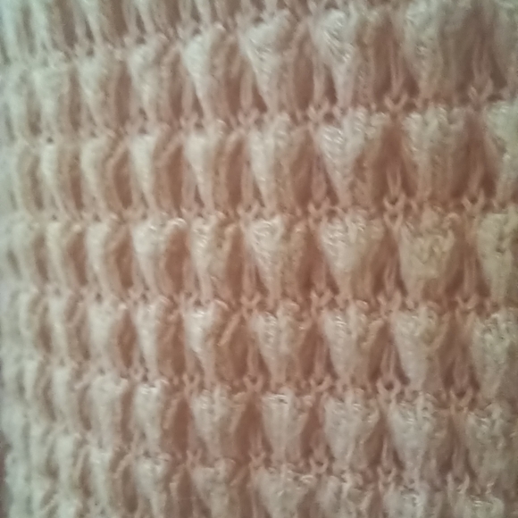 Sundance Thermal Waffle Knit Popover Top pink medium - Picture 10 of 11